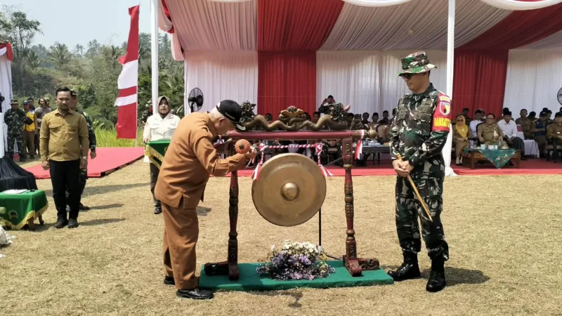 Pembukaan TMMD 130 Kodim Malang – Batu Sasar Pembangunan Desa Pelosok