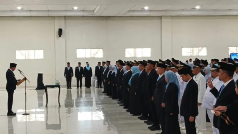Wahyu Hidayat Tata Ulang Birokrasi, 176 Pejabat Pemkot Malang Dilantik