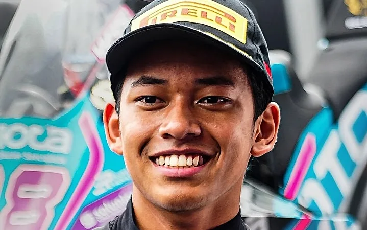 Ukir Sejarah Dunia! Veda Ega Pratama Jadi Pembalap Indonesia Pertama Raih Pole Position di Moto3 Australia