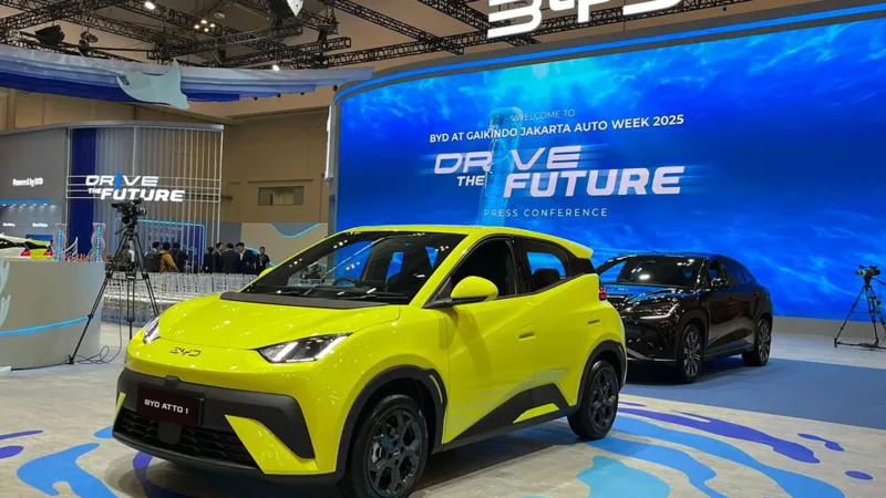 BYD, Mobil China Terlaris di Indonesia